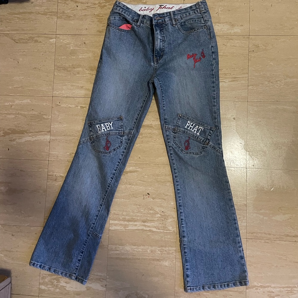 Vintage Reworked Baby Phat jeans.